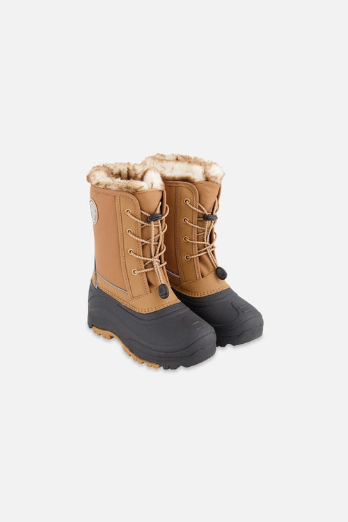 Winter Boots Brown Sugar With Removable Liner Winter Boots Deux par Deux