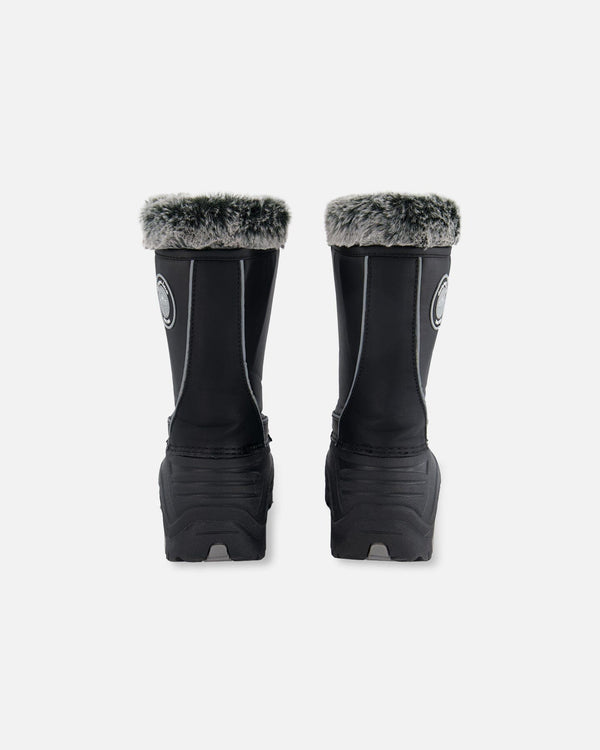 Winter Boots Black With Removable Liner - H10XBOT1_999