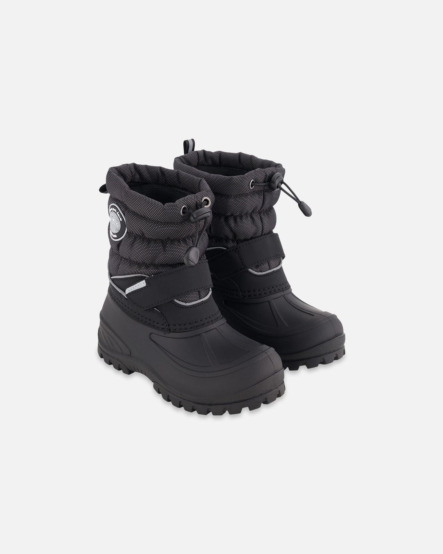 Winter Boots Solid Black - Deux par Deux