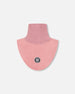 Polar Fleece And Knit Neckwarmer Dusty Pink - H10XCOL_637