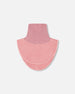 Polar Fleece And Knit Neckwarmer Dusty Pink - H10XCOL_637