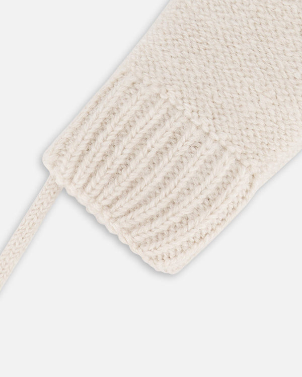 Infant Knit Mittens Off-White - H10XM101_165