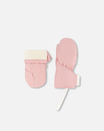 Lined Baby Mittens Dusty Pink - H10XM103_643