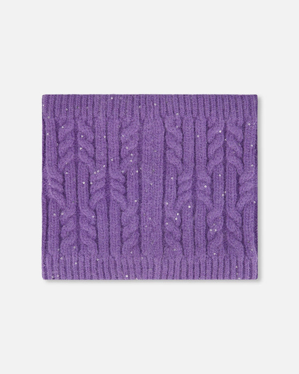 Lined Winter Neckwarmer Lavender - H10XT2_530
