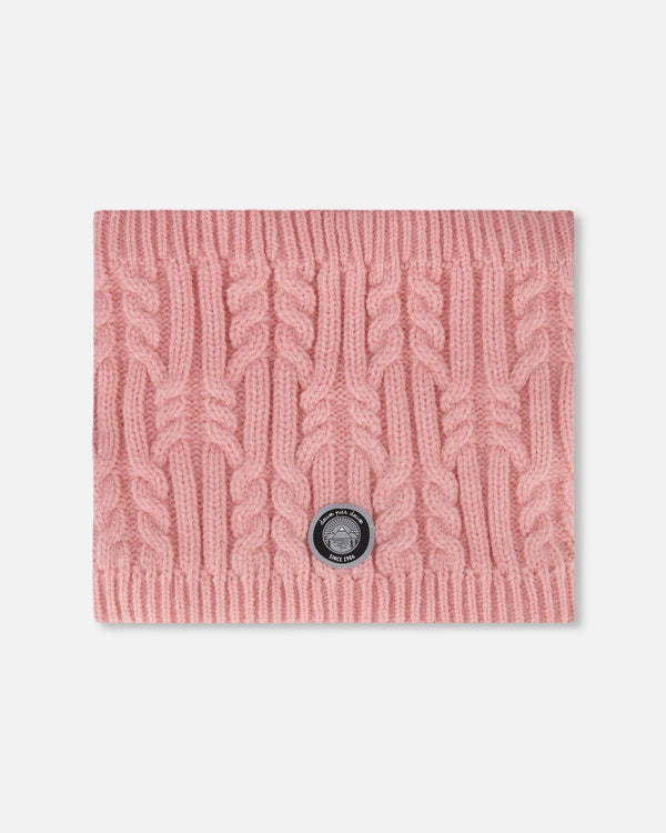 Lined Winter Neckwarmer Dusty Pink - H10XT2_637