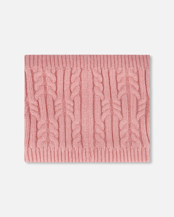 Lined Winter Neckwarmer Dusty Pink - H10XT2_637