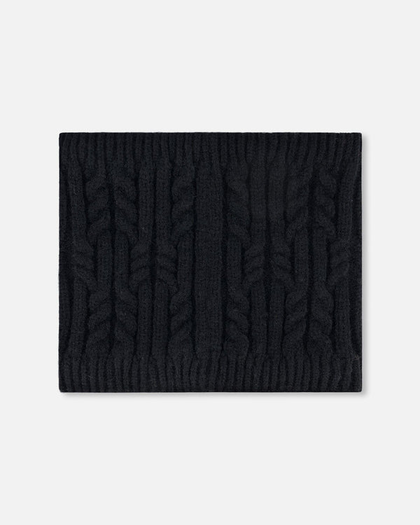 Lined Winter Neckwarmer Black - H10XT2_999
