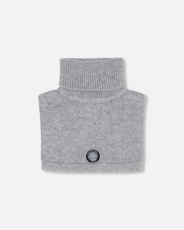Turtleneck Neckwarmer Heather Gray - H10XT3_194