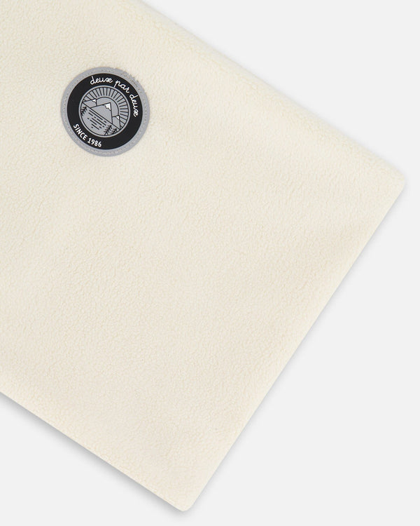 Polar Fleece Neckwarmer Off-White - H10XTU_165