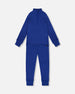 Two-Piece Thermal Underwear Set Blue - H10Y600_587