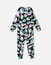 One-Piece Thermal Underwear Smiley Face Girl - H10Y700_018