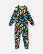 One-Piece Thermal Underwear Smiley Face Boy - H10Y700_033