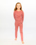 Merino Wool Base Layer Set Dusty Pink Base & Mid-Layers Deux par Deux