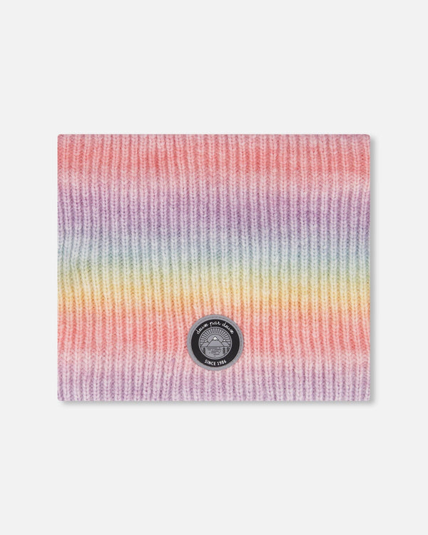 Lined Knit Neckwarmer Multicolor - H10Z23_000