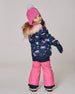 Lined Peruvian Knit Hat With Pompom Pink And Multicolor - H10Z31_000