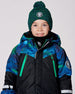 Lined Knit Pompom Hat Green And Blue - H10Z45_000