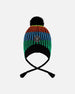 Lined Peruvian Knit Winter Hat With Pompom Multicolor - H10Z53_000