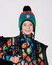 Lined Peruvian Knit Winter Hat With Pompom Multicolor - H10Z53_000