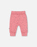 Organic Cotton Evolutive Pant Pink Floral - H20A20_048