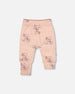 Organic Cotton Evolutive Pant Pink Cat Print - H20A20_049