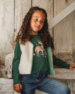 Reversible Faux Fur Vest - H20J30_101