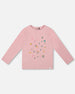 Organic Cotton Long Sleeve T-Shirt Dusty Pink - H20J70_617