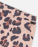 French Terry Wide Leg Sweatpants Pink Leopard - H20K21_077