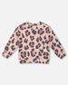 French Terry Sweatshirt Pink Leopard - H20K30_077