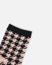 3-Pack Knit Socks Black And Pink - H20KS_000