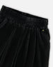 Wide Leg Pleated Pants Black - H20LG20_999