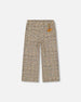 Tweed Flare Pants Beige And Black Pants & Shorts Deux par Deux