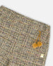 Tweed Flare Pants Beige And Black Pants & Shorts Deux par Deux
