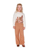 Organic Jersey T-Shirt Off-White With Teddy Bears - H20LG70_101