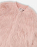 Short Faux Fur Coat Dusty Pink - H20M50_622
