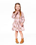 Shirt Plaid Dress With Frill Pink, Yellow And Gray - H20M85_000