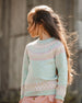 Sweater With Norwegian Jacquard Turquoise Blue - H20MT71_291