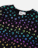 Stretch Jersey T-Shirt Multicolor Leopard Print - H20N71_082