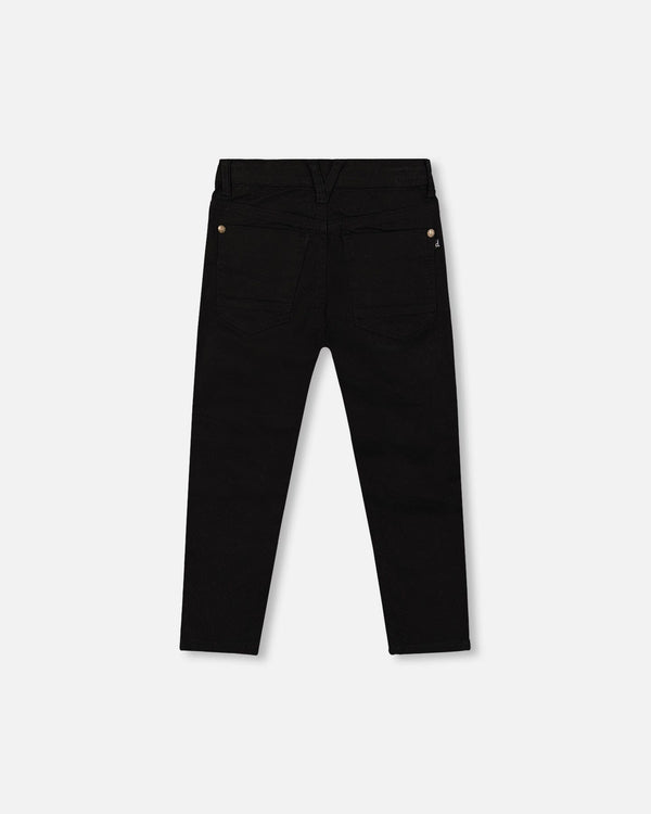 Stretch Twill Pants Black - H20OB20_999