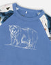 Two-Piece Organic Cotton Pajama Set White Bear Print - H20PB10_066