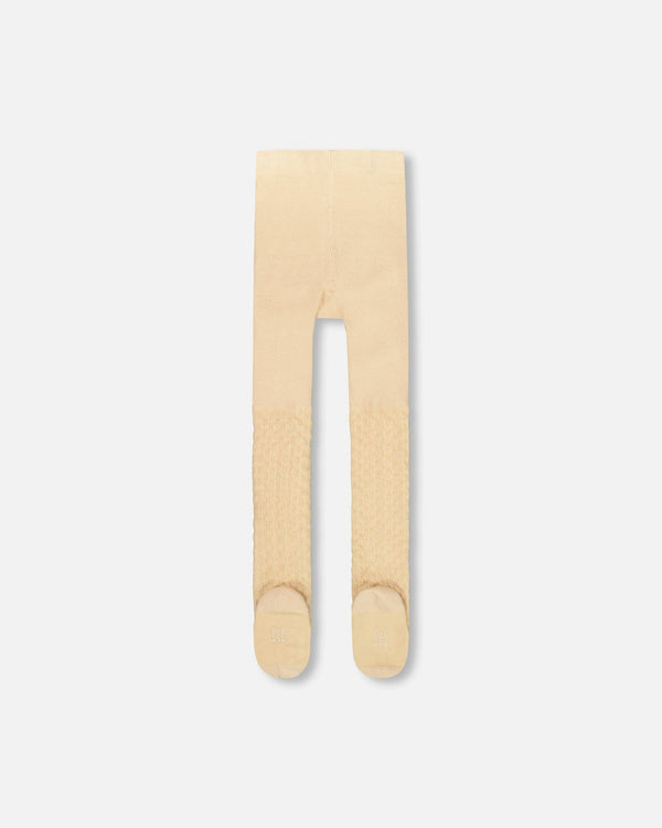 Knit Tights Beige - H20QT_116