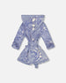 Plush Glow In The Dark Robe Blue And White - H20R92_000