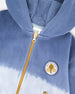 Full Zip Hooded Fleece Jacket Blue - H20S30_480