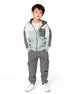 Fleece Sweatpants With Pockets Dark Gray - H20U21_913