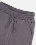 Fleece Sweatpants With Pockets Dark Gray - H20U21_913