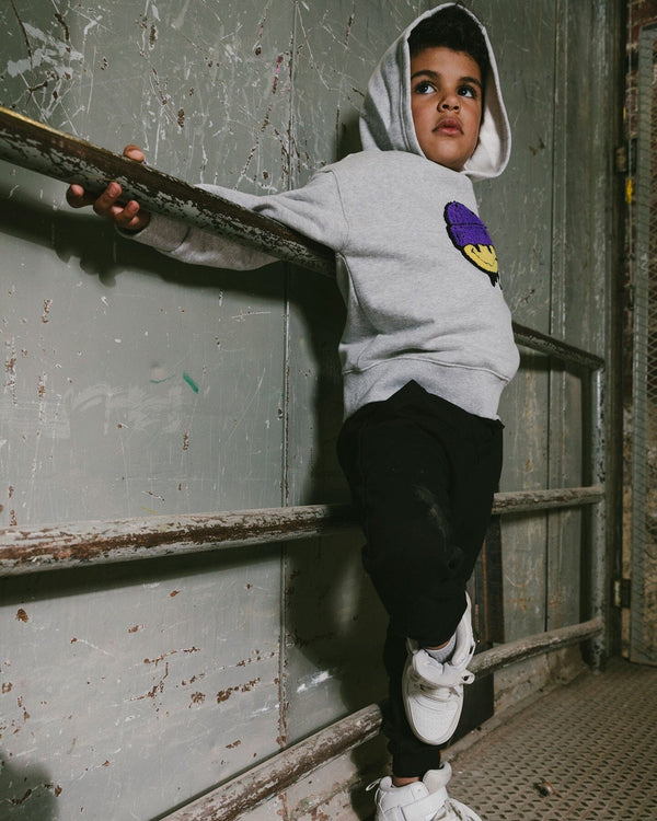 Fleece Sweatpants With Pockets Black - H20U21_999