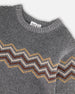 Knit Sweater Dark Heather Gray - H20UT76_196