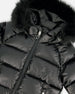 Black Quilted Bomber-Style Winter Coat - H20W56_999