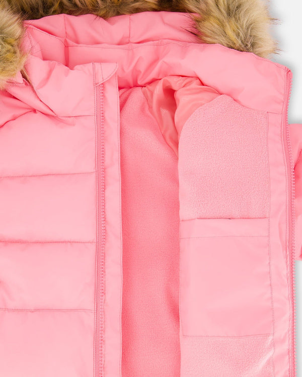Puffy Winter Jacket Pink - H20W58_680
