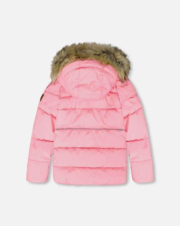 Puffy Winter Jacket Pink - H20W58_680