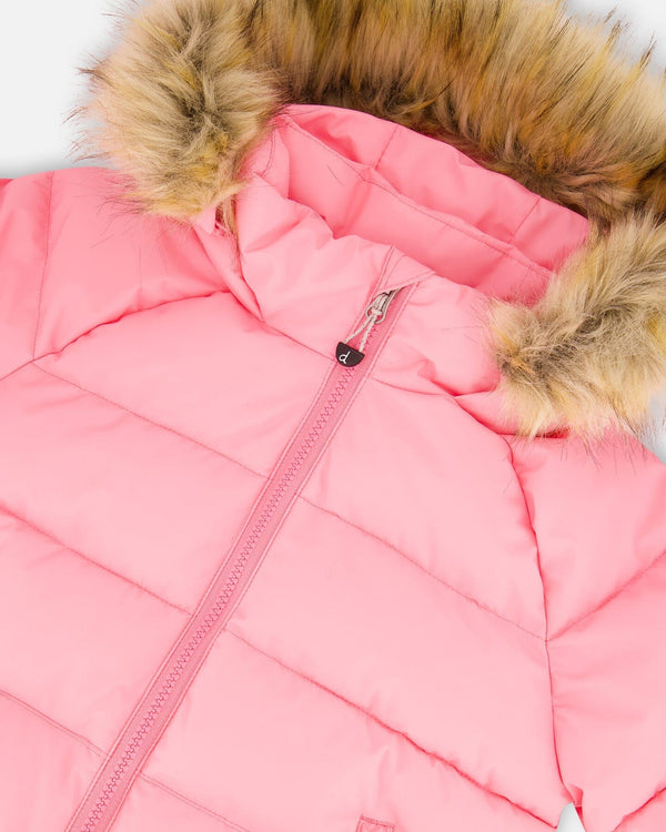 Puffy Winter Jacket Pink - H20W58_680